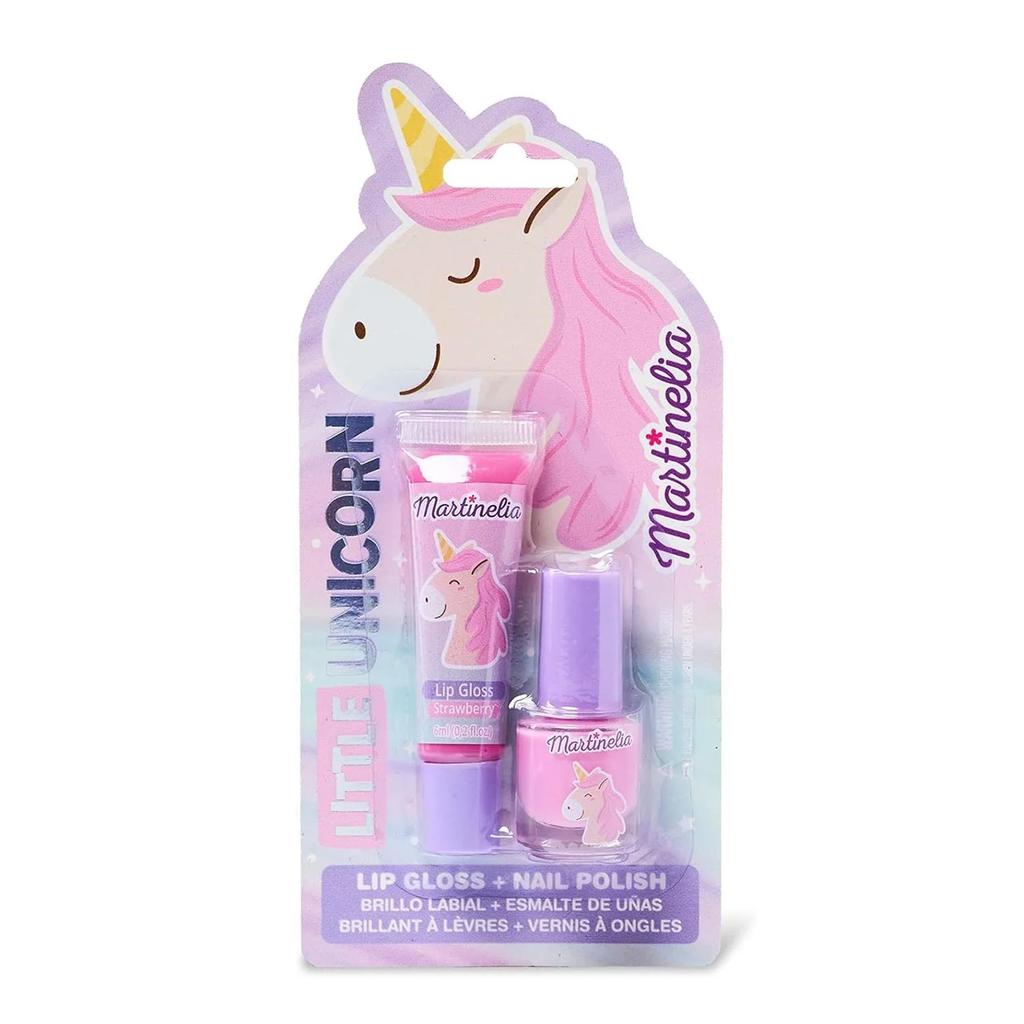 MARTINELIA Little Unicorn Brillo De Labios 1un Lacas De Uñas 1u