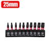 S2 Steel Impact Screwdriver Bits Batch Head Electric Drill Bit Driver  For Electric Drill