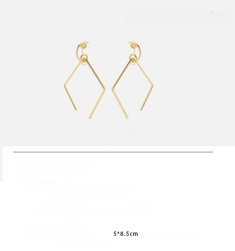 Преувеличенные металлические серьги женские уникальные зажимы для ушей в виде москитной спирали без отверстий для ушей