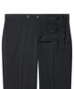 MUSINSA STANDARD Lightweight Relaxed Tapered Hidden Banding Crop Slacks [Charcoal Gray]