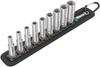 WERA Drive Hex Deep Socket Set 1/4-inch 9-Piece (004525)