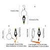 Зажим-сброс лески Power Grip Зажим-сброс для даунриггера Грузила Зажим Рыболовные снасти для рыбалки