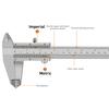Мини-портативный высокоточный штангенциркуль из углеродистой стали 150/200/300 мм, линейка с нониусом