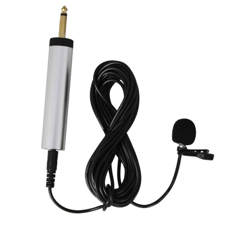 Portable Wired Musical Instrument Mic Pickup Microphone Replacement Lavalier Microphone Musical Instrument Accessory