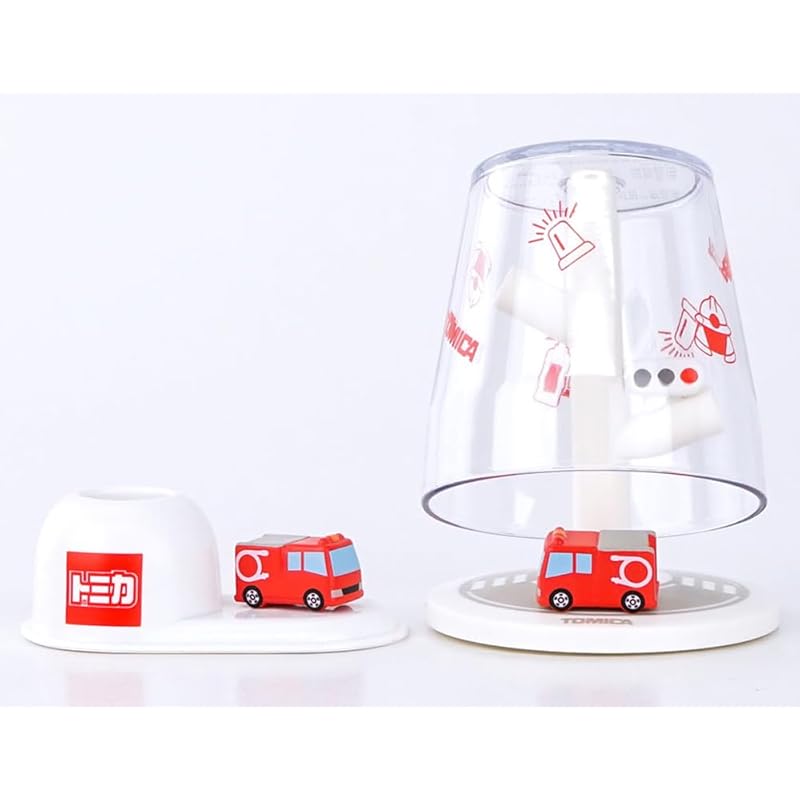 Hashy Top-in Hashy Мини стаканчик для полоскания рта и подставка Пожарная машина Tomica TC-3552