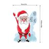Cozy Christmas Throw Blanket Soft Flannel Reindeer Santa Claus Holiday Home Decor Gift Festive Winter Warm Bedspread