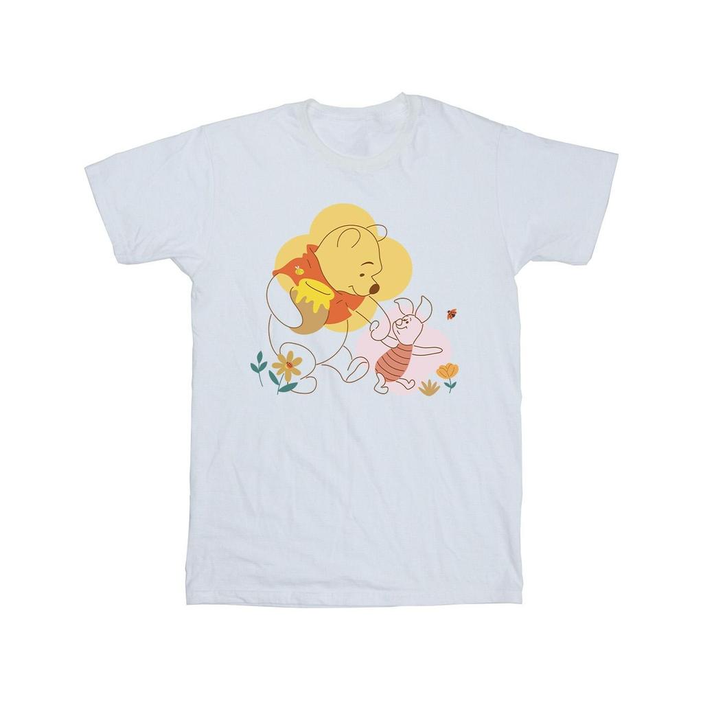 Disney Mens Winnie The Pooh Piglet T-Shirt