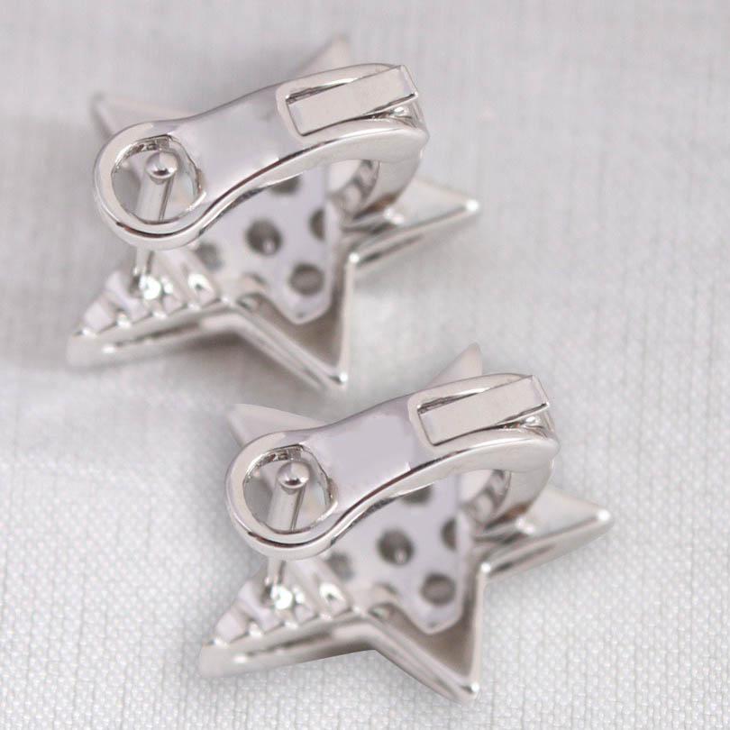 2023 Trend Popular Brand Earrings Luxury Jewelry for Women Fashion Diamond Designer Eardrop Fine Quality Women's Star Ear Stud