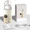 Milk Warmer Portable Baby Bottle Warmer with One-Button Control USB Rechargeable Wireless Milk Heater Intelligent Temperature Control Night Light