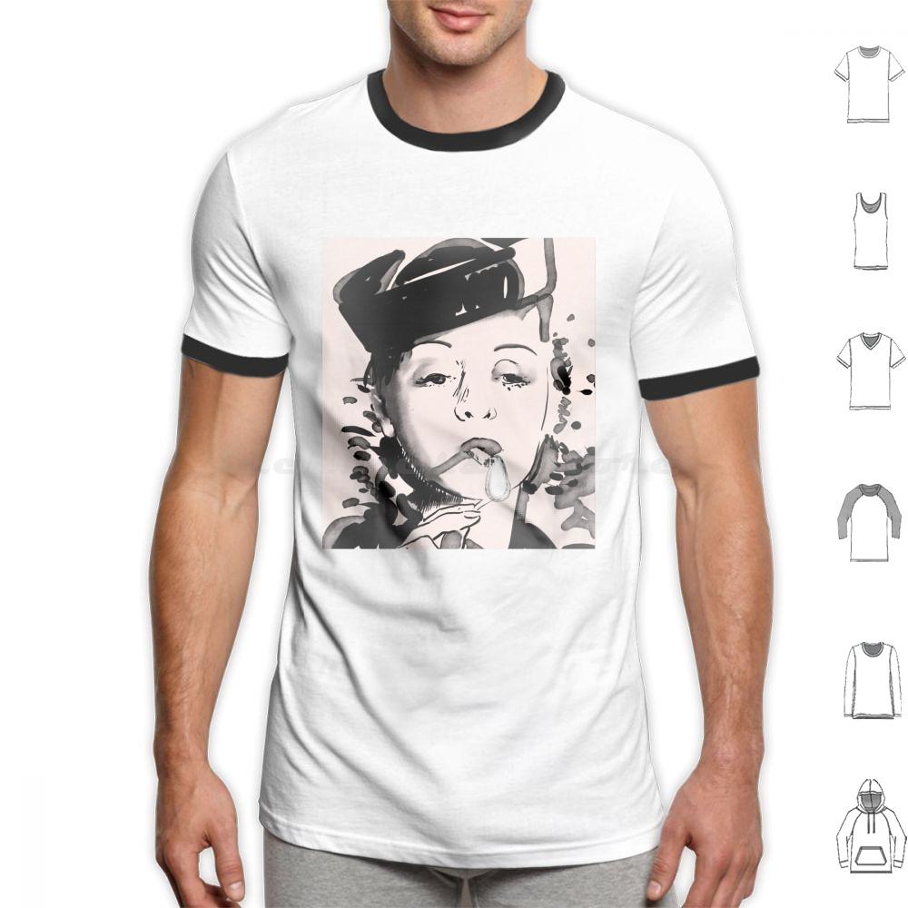 Bette Davis Smoking T Shirt Cotton Men Women DIY Print Flame Firestarter Bette Davis Movie Cinema Actress Portrait Famale Hat