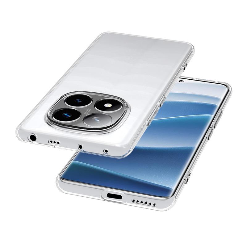 Подходит для Redmi NOTE 14 PRO прозрачный чехол для мобильного телефона мягкий чехол Redmi Note 15 Pro силиконовый ТПУ мягкий чехол