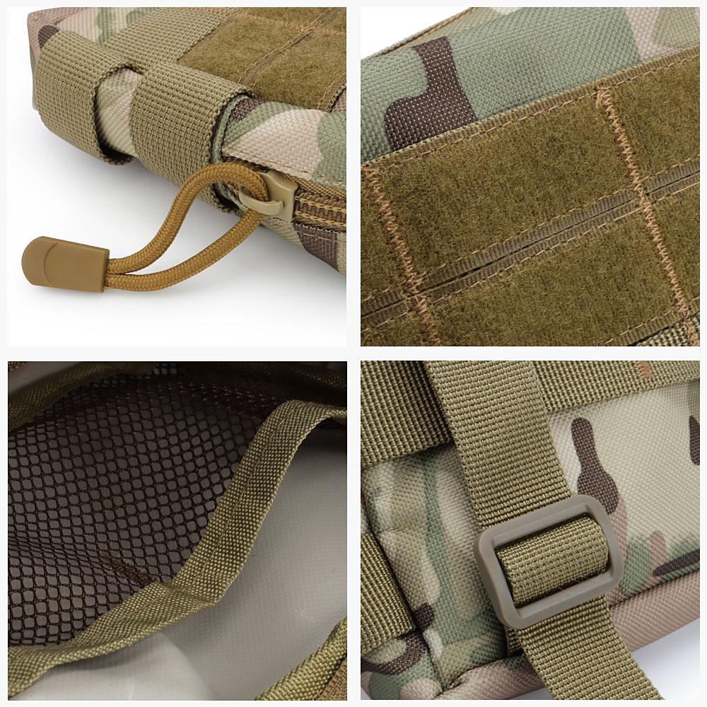 Небольшая уличная сумка для хранения многофункциональных инструментов, тактическая сумка, портативная поясная сумка для камуфляжных инструментов