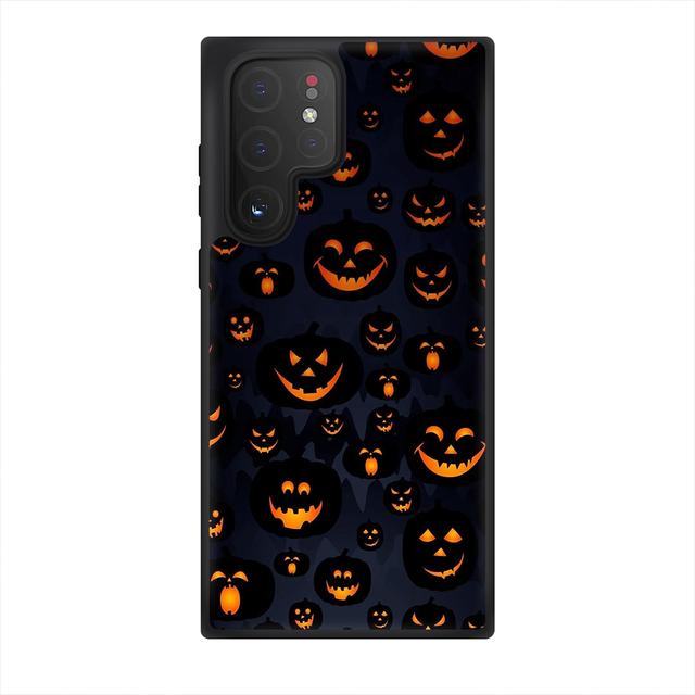 Happy Halloween Pumpkin Phone Case For Samsung Galaxy S10 S20 S21 S22 Fe Plus Ultra Note 10 Lite A10 A20 A30 A52 A71 A72 Coque