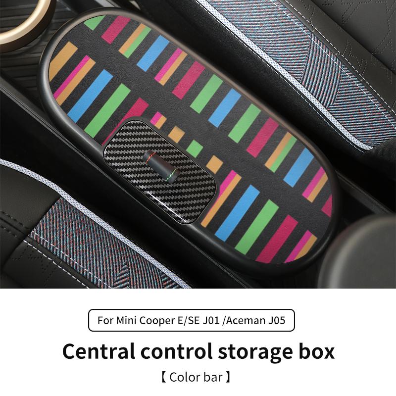 Бокс для хранения центральной консоли для BMW Mini Cooper E/SE J01 J05 Aceman 2024 2025 Бокс для хранения центрального подлокотника Автоаксессуары