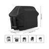 Barbecue cover made of durable and waterproof 210D Oxford fabric (145 x 61 x 117 cm)
