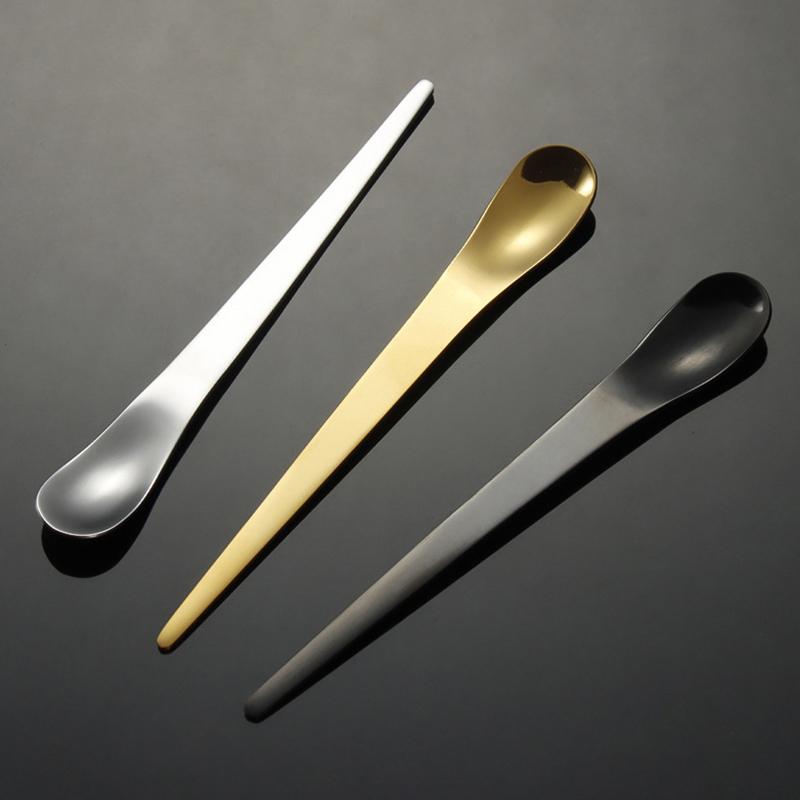 Нержавеющая сталь Длинная ручка Ложка для помешивания Кофе Чай Лед Ложка Барная посуда Кухонный инструмент Приправа Смешение Десертная ложка