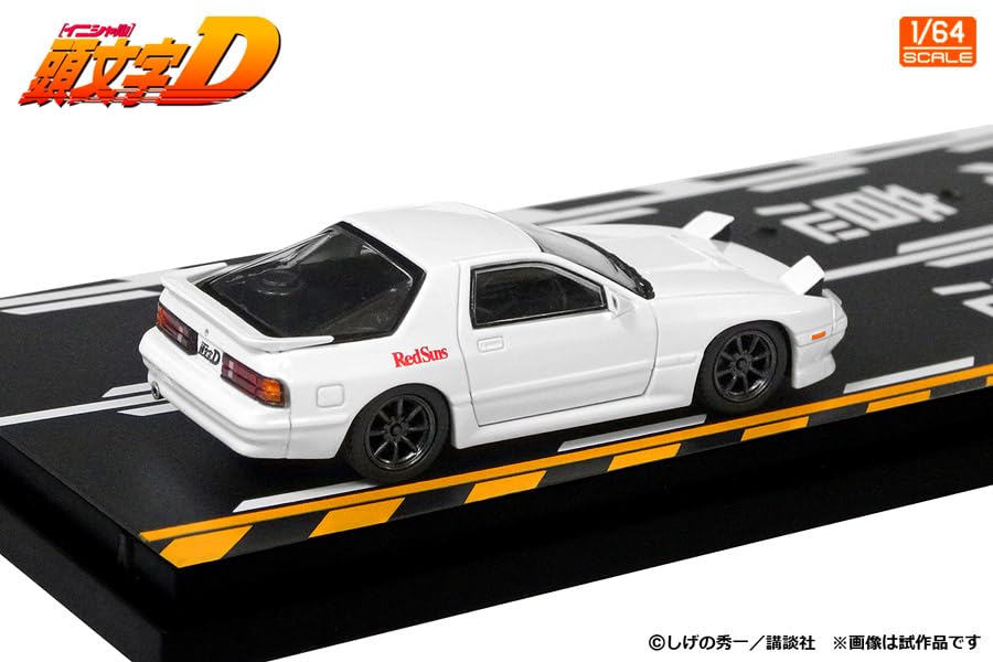 MODELER'S 1/64 Initial D Set Vol.17 Kyoichi Sudo Lancer Evolution III и Ryosuke Takahashi RX-7 (FC3S) Готовый продукт