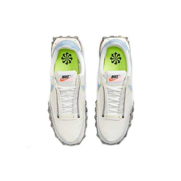 Nike Waffle Racer Crater Summit Белые алюминиевые женские кроссовки Light-Lemon-Twist Photon-Dust Aluminium CT1983-106