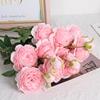 European 3-Head Peony Artificial Flower, Western Rose Design for Home & Wedding Decoration (MW51010)
