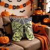 Washable Halloween Ghost Pillowcase Gothic Style Bat Pillowslip Throw Pillow Cases  Party