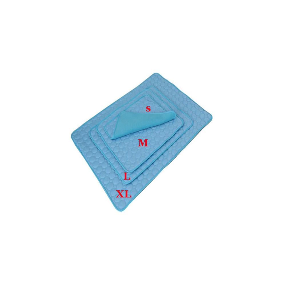 (M 62*50cm) Pet Self Cooling Gel Mat Cool Mat For Dogs Cats Pad Bed Mattress Heat Relief AA