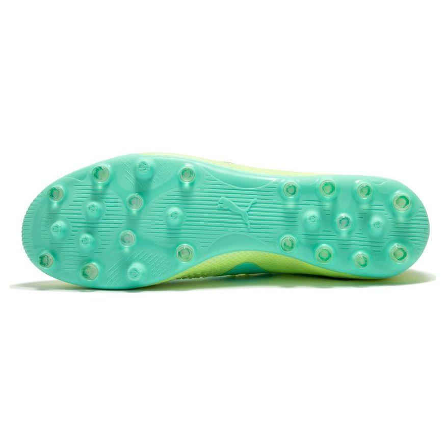 Puma Future Pro Низкие Бутсы на Шнуровке MG Мужские Футбольные Бутсы Желто-Зеленые 107173-03