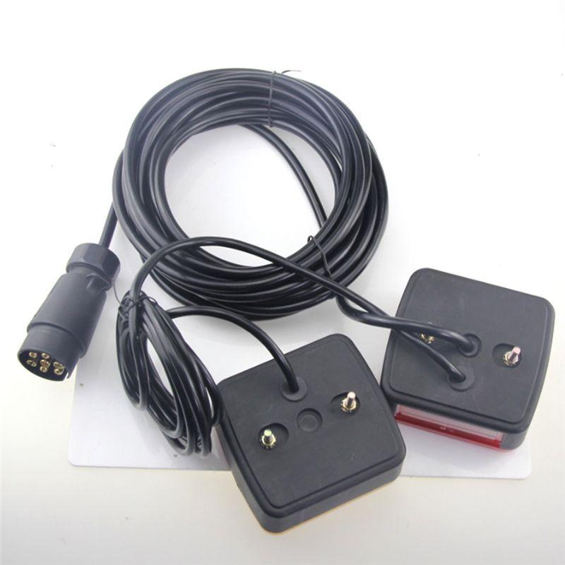 Reliable-1 Set 12V 7 Pin 10M Universal Rear Towing For Trailer LED Brake Stop Tail Light Reflector Lamp For Trailer