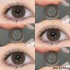 Funsachy New Natural Color Contact Lenses for Eyes Y2K Black Lens Korean Style Colorcon Blue Lens Gray Pupil Annual