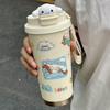 Термокружка Hello Kitty с двойными стенками из нержавеющей стали 316 для офиса и улицы