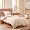 "Honeycomb" Duvet Set 140 X 200 for Single Bed - Natural Honeycomb
