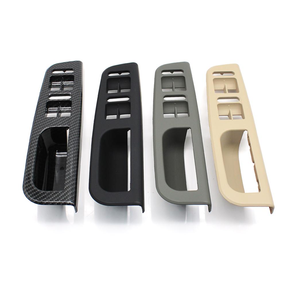 LHD Interior Front Rear Left Right Door Armrest Panel Pull Handle Grab Cover For Volkswagen VW Bora Golf 4 MK4 Jetta 1999-2004