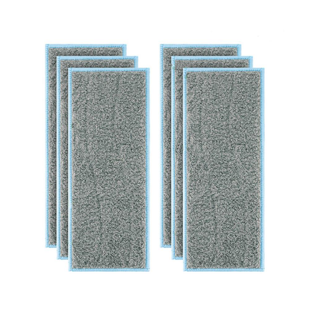 6 сменных моющихся подушечек для влажной уборки, совместимых с IRobot Braava Jet M6