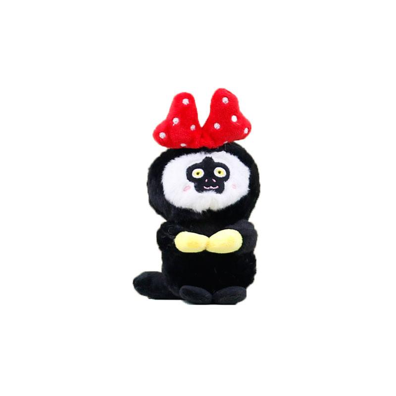 Очаровательный плюшевый брелок-обезьянка красный и розовый милая кукла-мягкая игрушка для сумок и аксессуаров