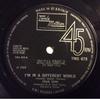 7inch Record FOUR TOPS - I'm In A Different World TMG675 Tamla Motown 1968 UK Soul/Funk Used