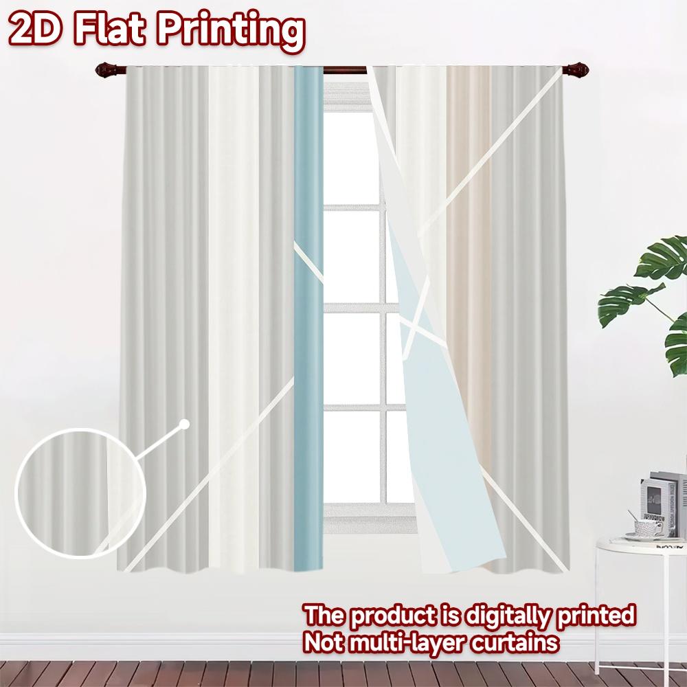 2D плотный фотофон Популярный фон для вечеринки Сине-серые полосы 100% полиэстер День рождения для Подходит для