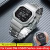 Титановый корпус mod kit класса T2 для Casio G-SHOCK DW-H5600MB-1PR/8A9PR/1A4PR Ультралегкий титановый сплав Металлический корпус Ремешок для часов