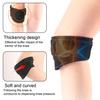 Patellar Tendon Support Strap with Adjustable Fastener Tape Breathable Non-Slip Patella Stabilizer Support Band Knee Brace