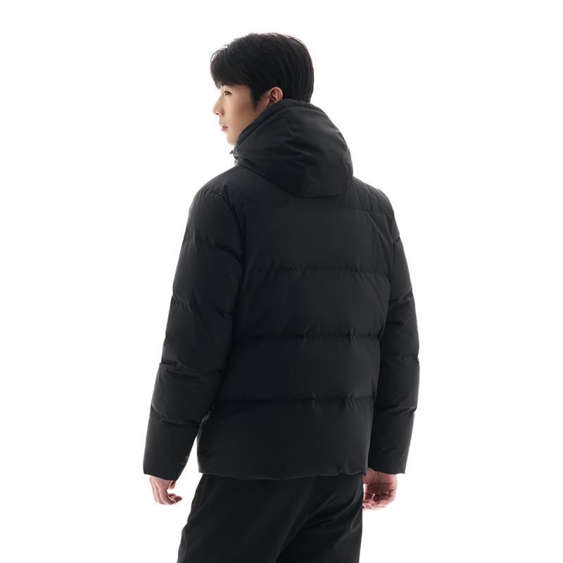 Anta Snow Shell Технология Четырех Защиты Белый Утиный Пух Быстро Согревающий Водонепроницаемый Ветрозащитный Устойчивый К Пятнам Маслом Теплый Пуховик С Капюшоном 952447901-3