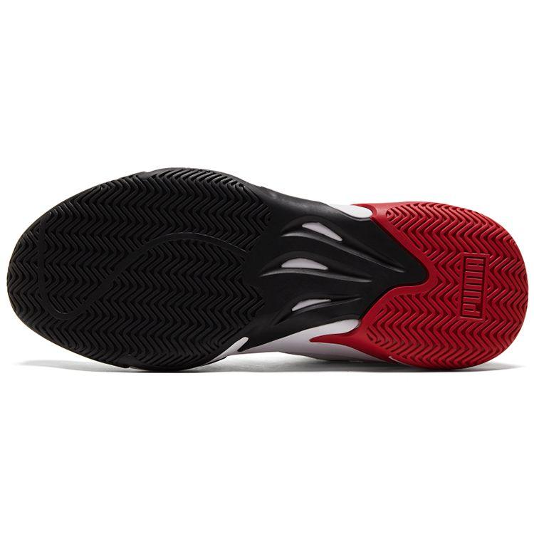 Puma Storm Fabric Синтетическая кожа Оригинал Спорт Низкий верх Обувь для образа жизни Унисекс кроссовки Черный Белый Красный 369770-09