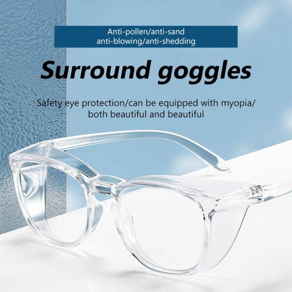 Side Shields Anti Fog Goggles Scratch Resistant Cycling Eye Protector Biking Eyewear For Men