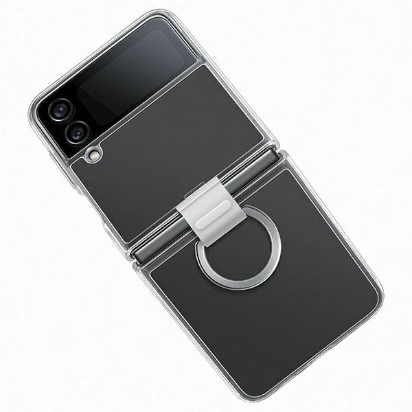 Etui do Samsung Galaxy Z Flip 4 Clear Cover Ring Przezroczyste