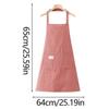Portable Plaid Apron Breathable Cooking Apron Work Clothes Pure Cotton Apron  Cafe