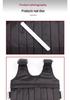 Adjustable Weighted Vest 1-20kg, Invisible Oxford Cloth with Steel Plates for Fitness Training