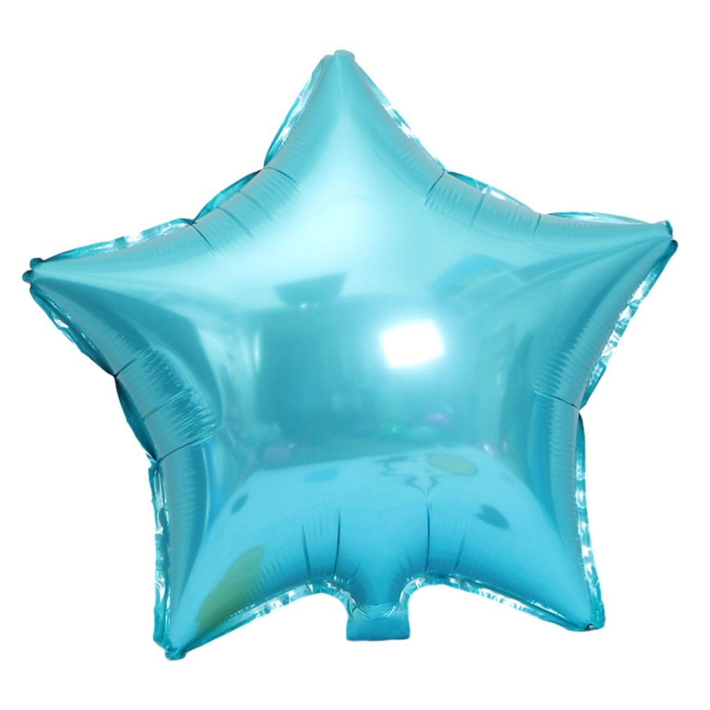 1 шт. Набор 18 дюймов Красные алюминиевые фольгированные шары в форме звезд для вечеринки по случаю дня рождения Фольгированные шары в форме звезд Фольгированные шары в форме звезд