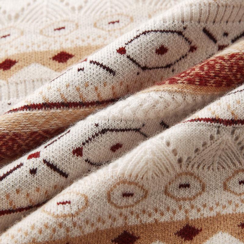 Женский свитер Fair Isle из 100% шерсти