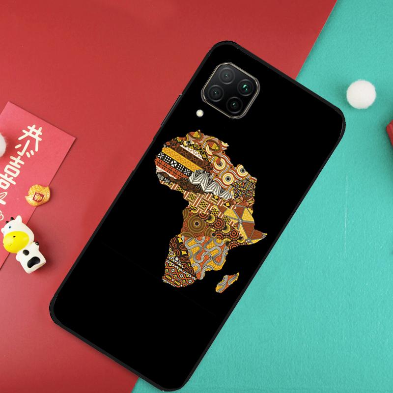 Карта Африки География Для Huawei Nova Y73 Y70 Y72 Y60 Y90 Y61 Y91 8i 7i 11i 12i 12s 9 10 SE P20 P30 P40 Lite Чехол