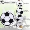 10pcs Football Theme Soccer Ball Tote Bags Handheld Party Favor Soccer Bag  Candy Gift Giving