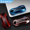 Высококачественный чехол для ключей из ТПУ для Porsche Panamera Cayenne 971 911 9YA Macan Boxster, дистанционная защита без ключа