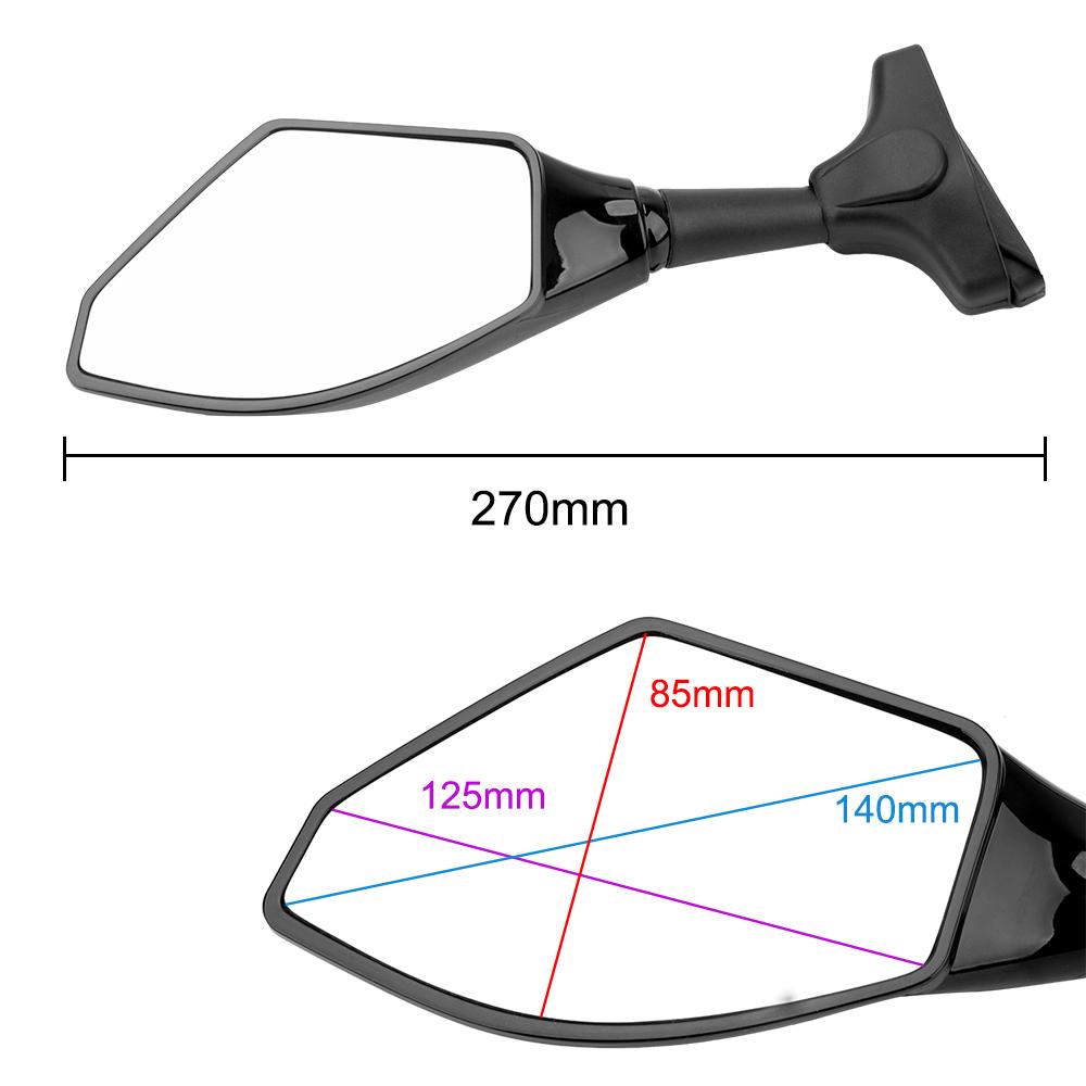 Зеркала заднего вида для мотоцикла с 12-вольтовыми указателями поворота, светодиодные лампы, индикаторы, аксессуары для мотоциклов Honda Suzuki Kawasaki