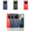 Защитный чехол для мобильного телефона Redmi A3 с текстурой шлифованного карбонового волокна